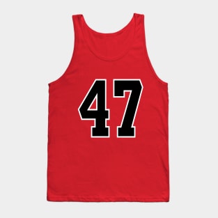 Number 47 Tank Top